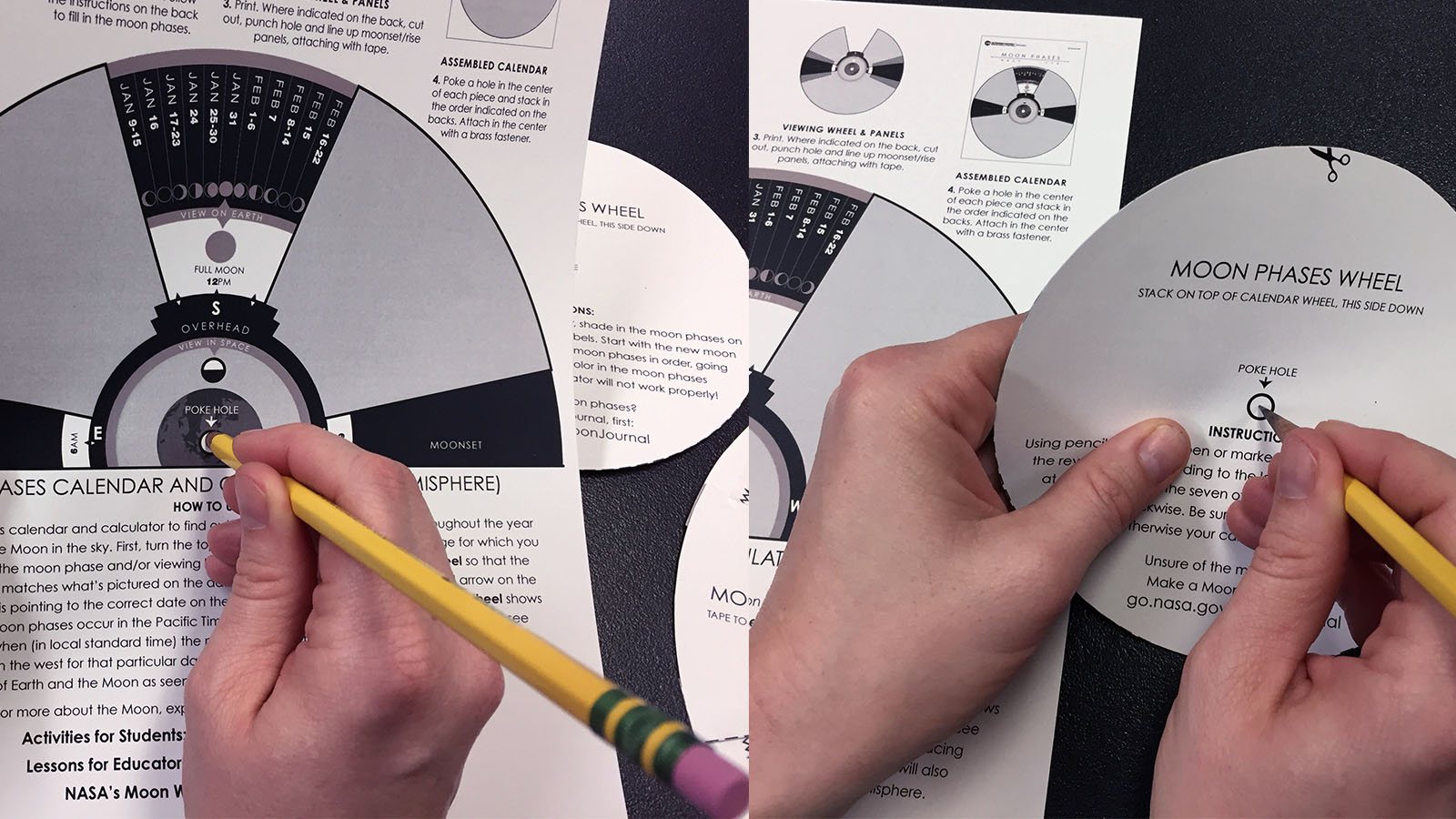 Educator Guide: Make a Moon Phases Calendar and Calculator - New